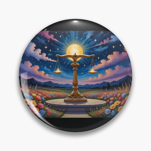 Item preview, LIBRA SEASON ZODIAC STICKER ASTROLOGY BIRTHDAY THE SCALES designed and sold by Arts4U.