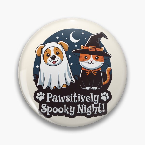 Item preview, Pawsitively Spooky Night Halloween Design designed and sold by MolonasDesigns.