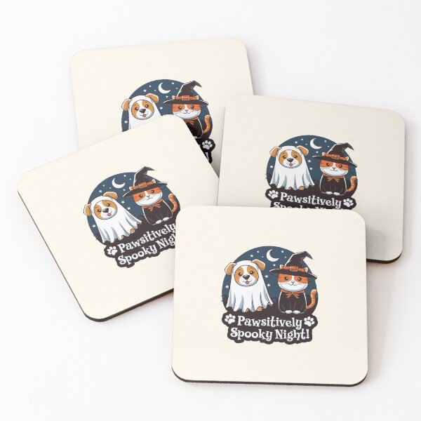 Item preview, Pawsitively Spooky Night Halloween Design designed and sold by MolonasDesigns.