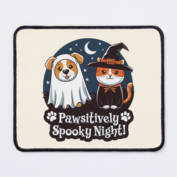 Item preview, Pawsitively Spooky Night Halloween Design designed and sold by MolonasDesigns.