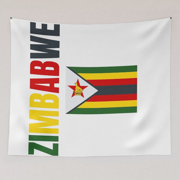 Item preview, Zimbabwe Flag designed and sold by jeshands.