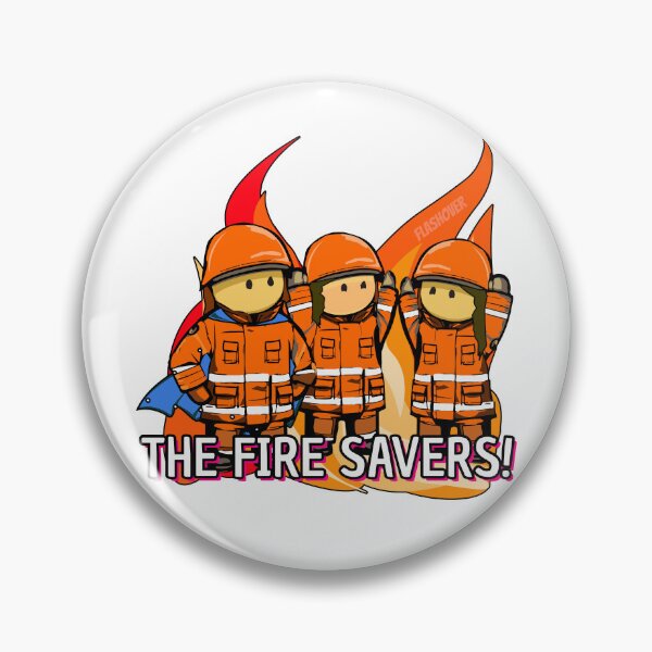 Item preview, Custom Request - The Fire Savers! designed and sold by Flashover.