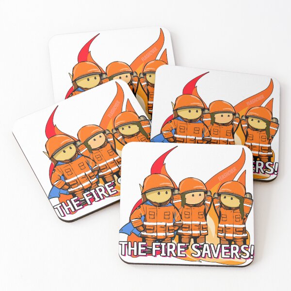 Item preview, Custom Request - The Fire Savers! designed and sold by Flashover.