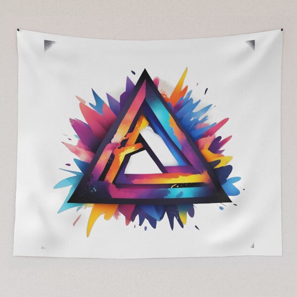 Item preview, The Graffiti Triangle designed and sold by PaulDancer.