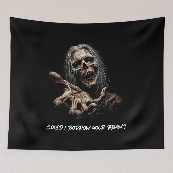 Item preview, Zombie - Could I Borrow Your Brain? designed and sold by Sunrise427.