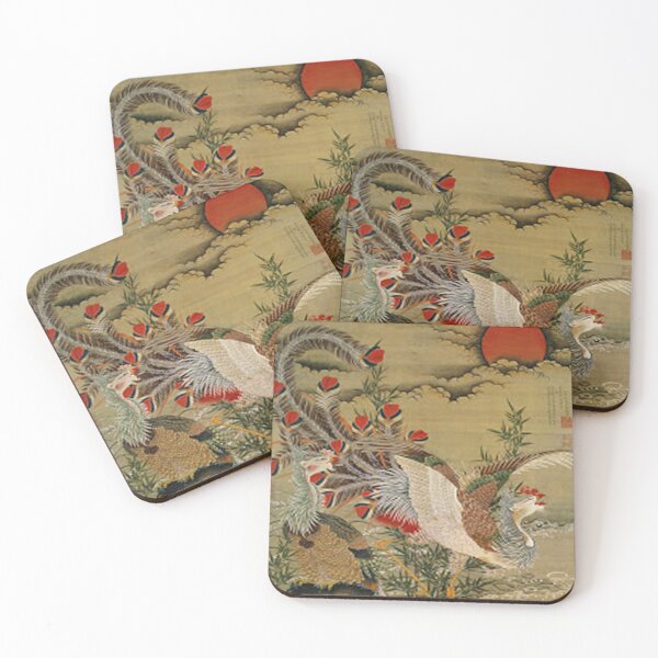 Item preview, Favourite Artist - Rising Sun And Phoenix - Jakuchu Ito designed and sold by vmajzlik.