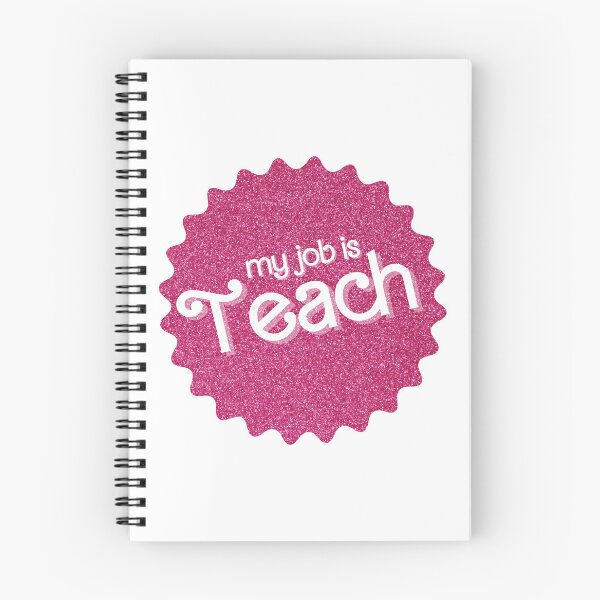 Item preview, My Job Is Teach (Pink Sparkle) designed and sold by OscarAndOphelia.
