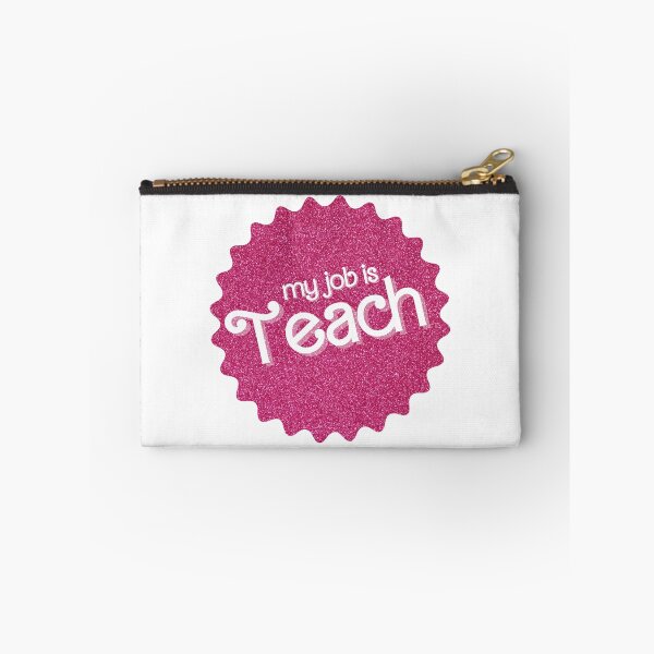 Item preview, My Job Is Teach (Pink Sparkle) designed and sold by OscarAndOphelia.