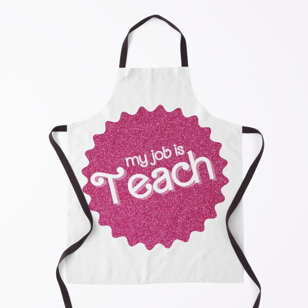 Item preview, My Job Is Teach (Pink Sparkle) designed and sold by OscarAndOphelia.