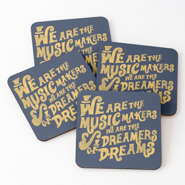 Item preview, We are the Music Makers Worn designed and sold by Alema Art.