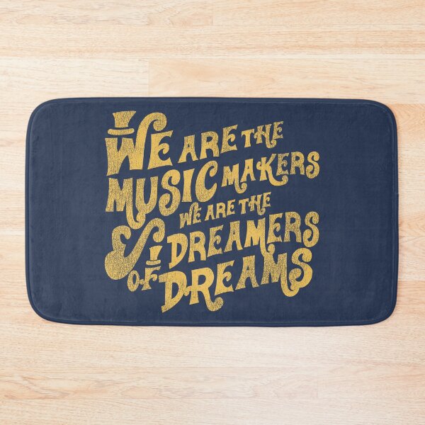 Item preview, We are the Music Makers Worn designed and sold by Alema Art.