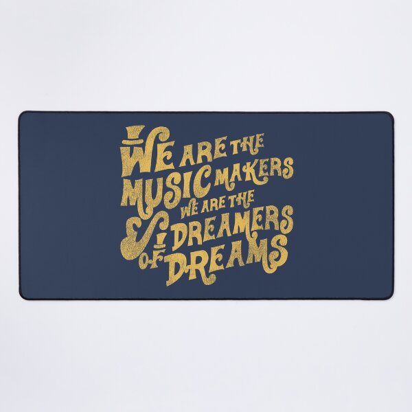Item preview, We are the Music Makers Worn designed and sold by Alema Art.