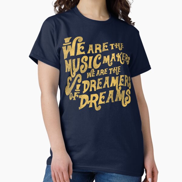 Item preview, We are the Music Makers Worn designed and sold by Alema Art.