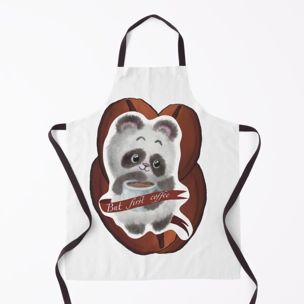 Item preview, Cute little panda with cup of coffee designed and sold by TrusteeDesign.