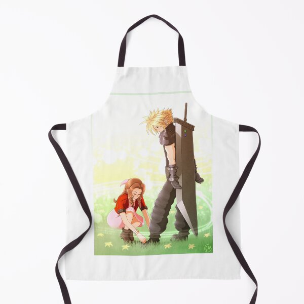 Item preview, Aerith Tying Cloud's Shoes (No Text) designed and sold by RyMoltArt.