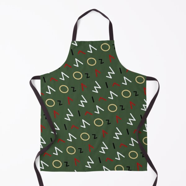 Item preview, Army Green Variations Memphis Pattern Party Design Celebration designed and sold by EvergreenMotifs.