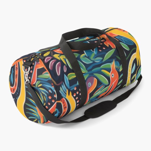 Item preview, Playful Jungle Creatures - Vibrant Abstract Art #4 designed and sold by NatureSight.