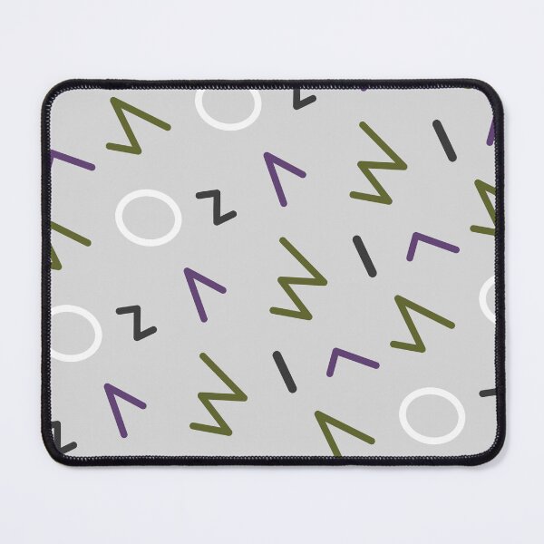 Item preview, Colorful Variations Memphis Pattern Party Design Celebration Gray designed and sold by EvergreenMotifs.