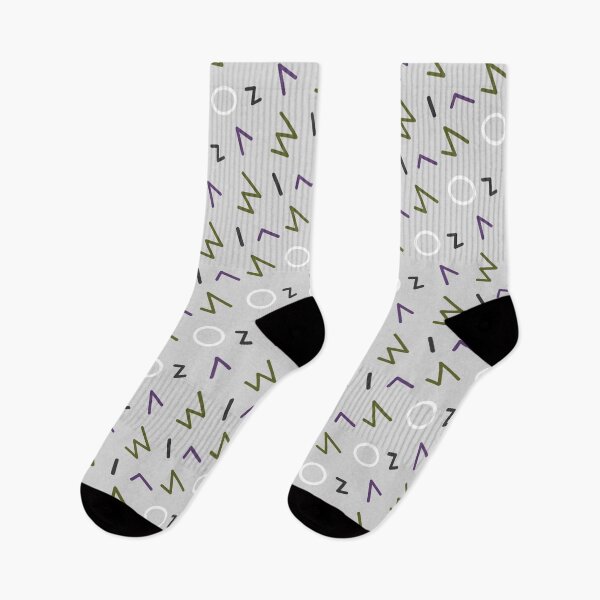 Item preview, Colorful Variations Memphis Pattern Party Design Celebration Gray designed and sold by EvergreenMotifs.