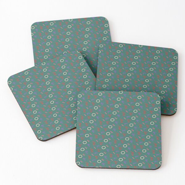 Item preview, Coloful Variations Memphis Pattern Party Design Celebration Teal designed and sold by EvergreenMotifs.