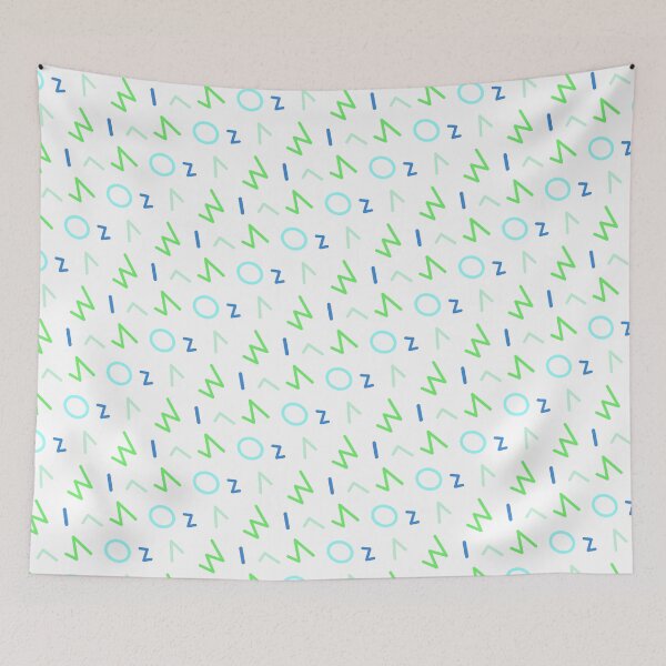 Item preview, Cool Color Variations Memphis Pattern Party Design Celebration designed and sold by EvergreenMotifs.