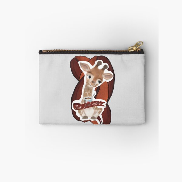 Item preview, Cute little giraffe with cup of coffee  designed and sold by TrusteeDesign.