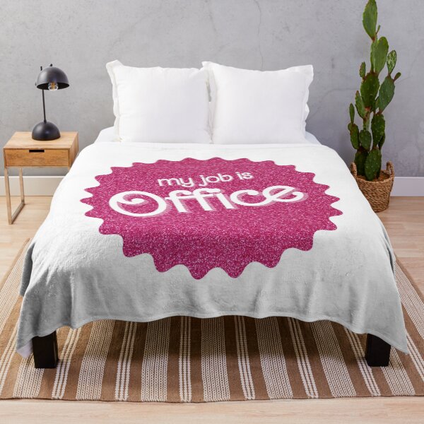 Item preview, My Job Is Office (Pink Sparkle) designed and sold by OscarAndOphelia.