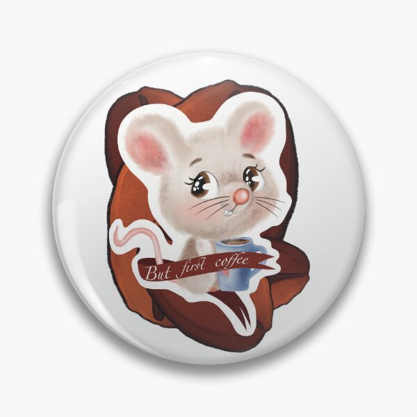 Item preview, Cute little mouse with cup of coffee  designed and sold by TrusteeDesign.