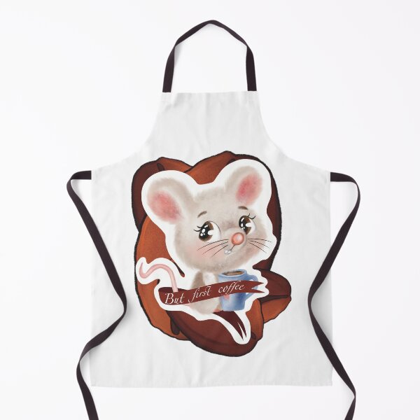 Item preview, Cute little mouse with cup of coffee designed and sold by TrusteeDesign.