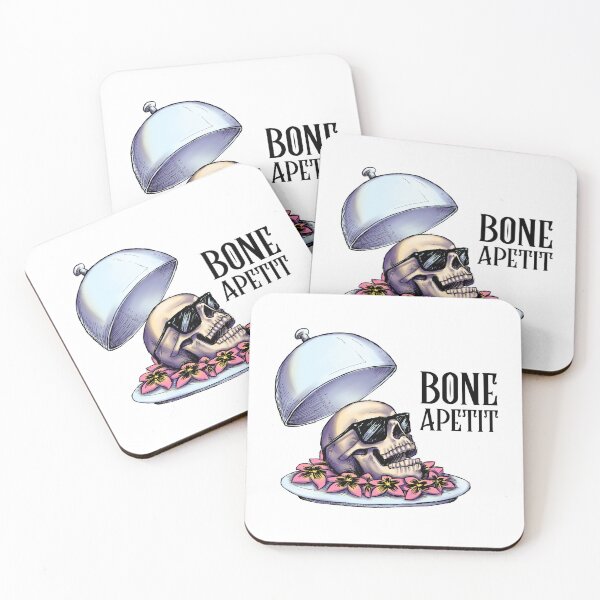 Item preview, Bone Apetit - Funny Skeleton Head Serving designed and sold by Rikeshi.