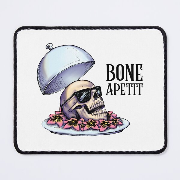 Item preview, Bone Apetit - Funny Skeleton Head Serving designed and sold by Rikeshi.