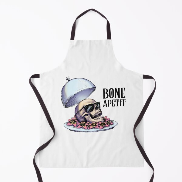 Item preview, Bone Apetit - Funny Skeleton Head Serving designed and sold by Rikeshi.