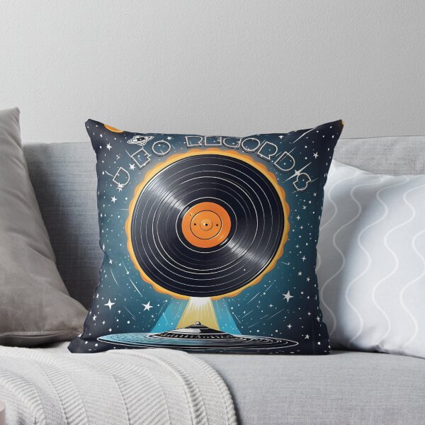 Item preview, Vinyl record ufo sci-fi flying saucer, made up record company  designed and sold by cheekylorns.