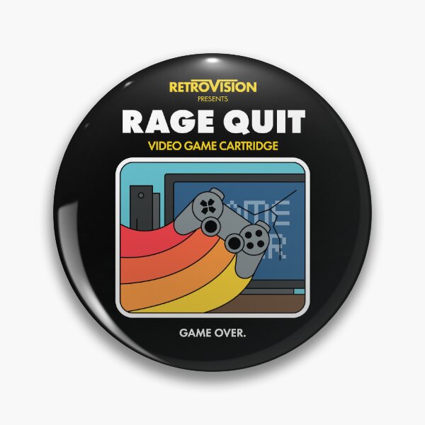 Item preview, Rage Quit the Video Game designed and sold by vonplatypus.