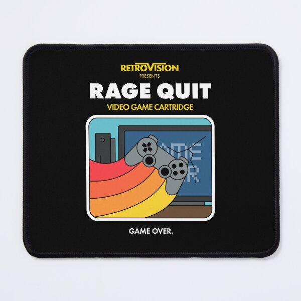 Item preview, Rage Quit the Video Game designed and sold by vonplatypus.