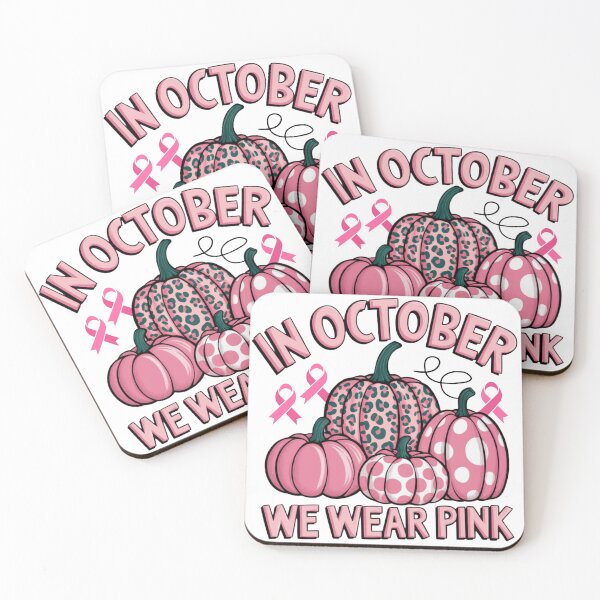 Item preview, In Ootober We Wear Pink designed and sold by Curious Frog.