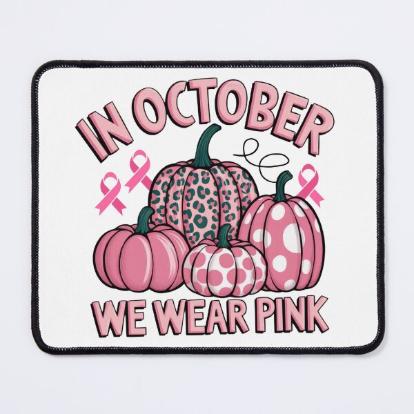 Item preview, In Ootober We Wear Pink designed and sold by Curious Frog.