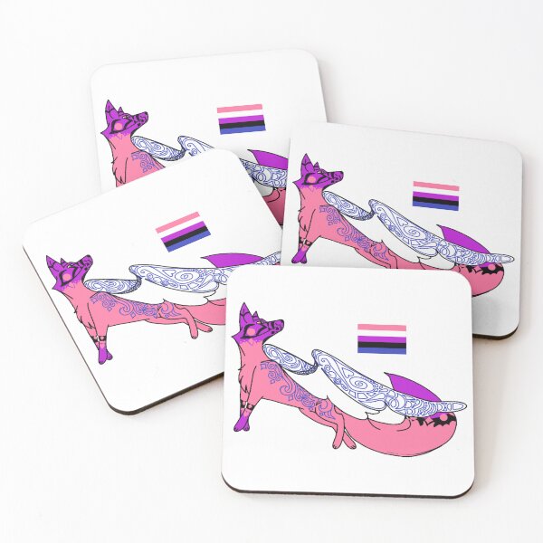 Item preview, Flying fox Pride Month Genderfluid designed and sold by beckyhowling.