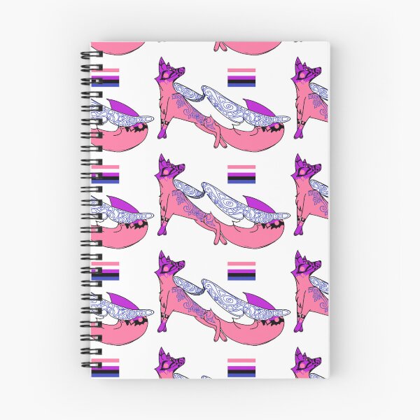 Item preview, Flying fox Pride Month Genderfluid designed and sold by beckyhowling.