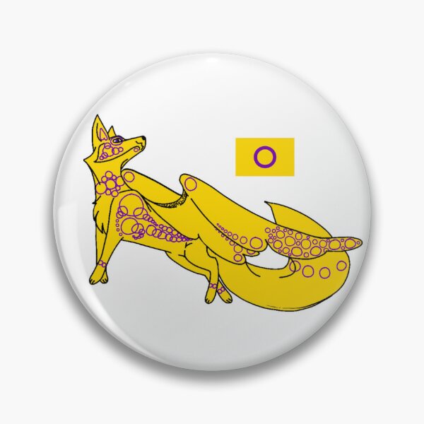 Item preview, Flying fox Pride Month Intersex designed and sold by beckyhowling.