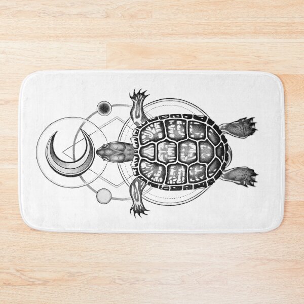 Item preview, Turtle and Moon designed and sold by storitz.art.