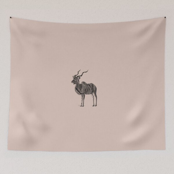 Item preview, Kudu (Realistic Pencil Drawing) | Safari Sketches designed and sold by flypigart.