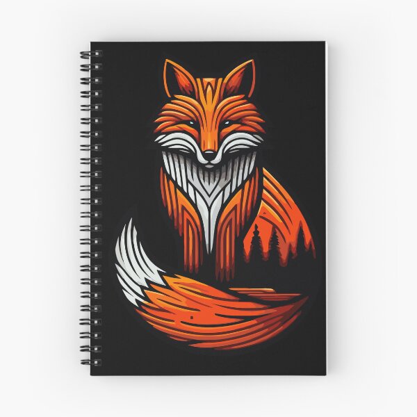 Artikelvorschau, Stilisierter Kunstfuchs entworfen und verkauft von PursuitOutdoors.