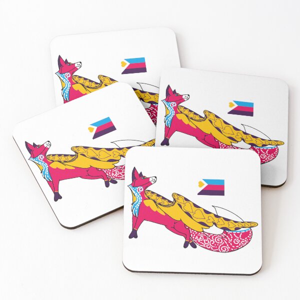 Item preview, Flying fox Pride Month polyamorous designed and sold by beckyhowling.