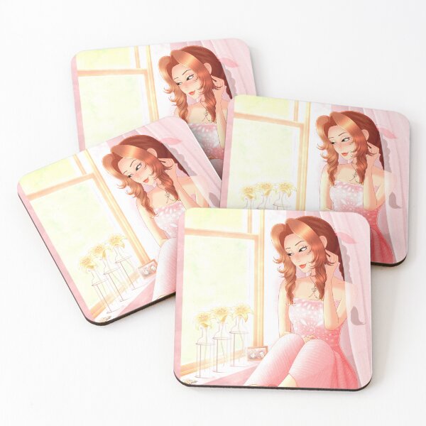 Item preview, Awaiting Reunion - Aerith Illustration designed and sold by RyMoltArt.
