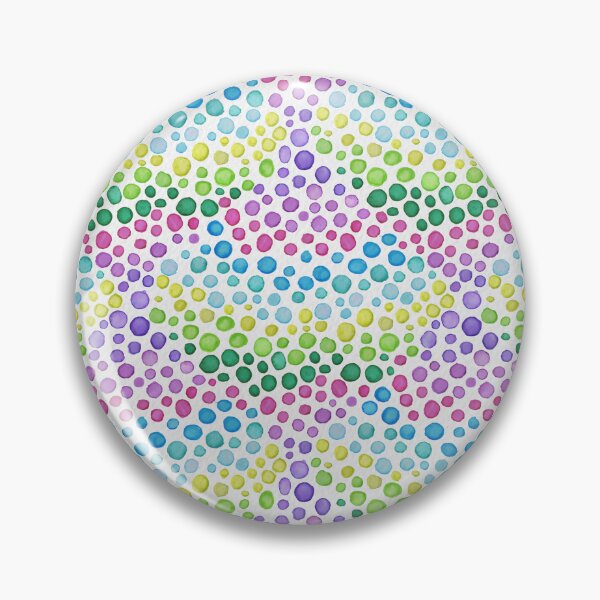 Aperçu de l'œuvre Points d'aquarelle arc-en-ciel créée et vendue par Leah Fox.