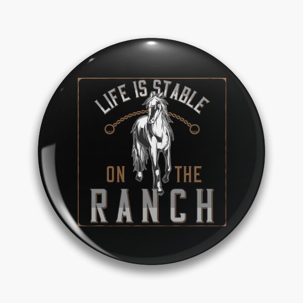 Artikelvorschau, Das Leben auf der Ranch ist stabil entworfen und verkauft von 1001Tees.net.