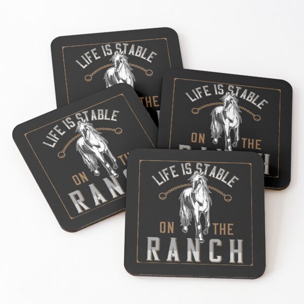Item preview, Life is Stable on the Ranch designed and sold by 1001 Tees by Stylex19.
