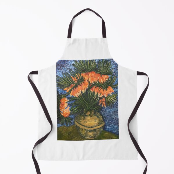 Item preview, Crown fritillary, Van Gogh inspired designed and sold by Magentabizarra.
