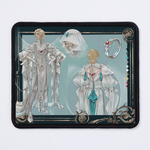 Item preview, Wedding Attire of Dion Lesage, Bahamut designed and sold by WhiteCatArt.